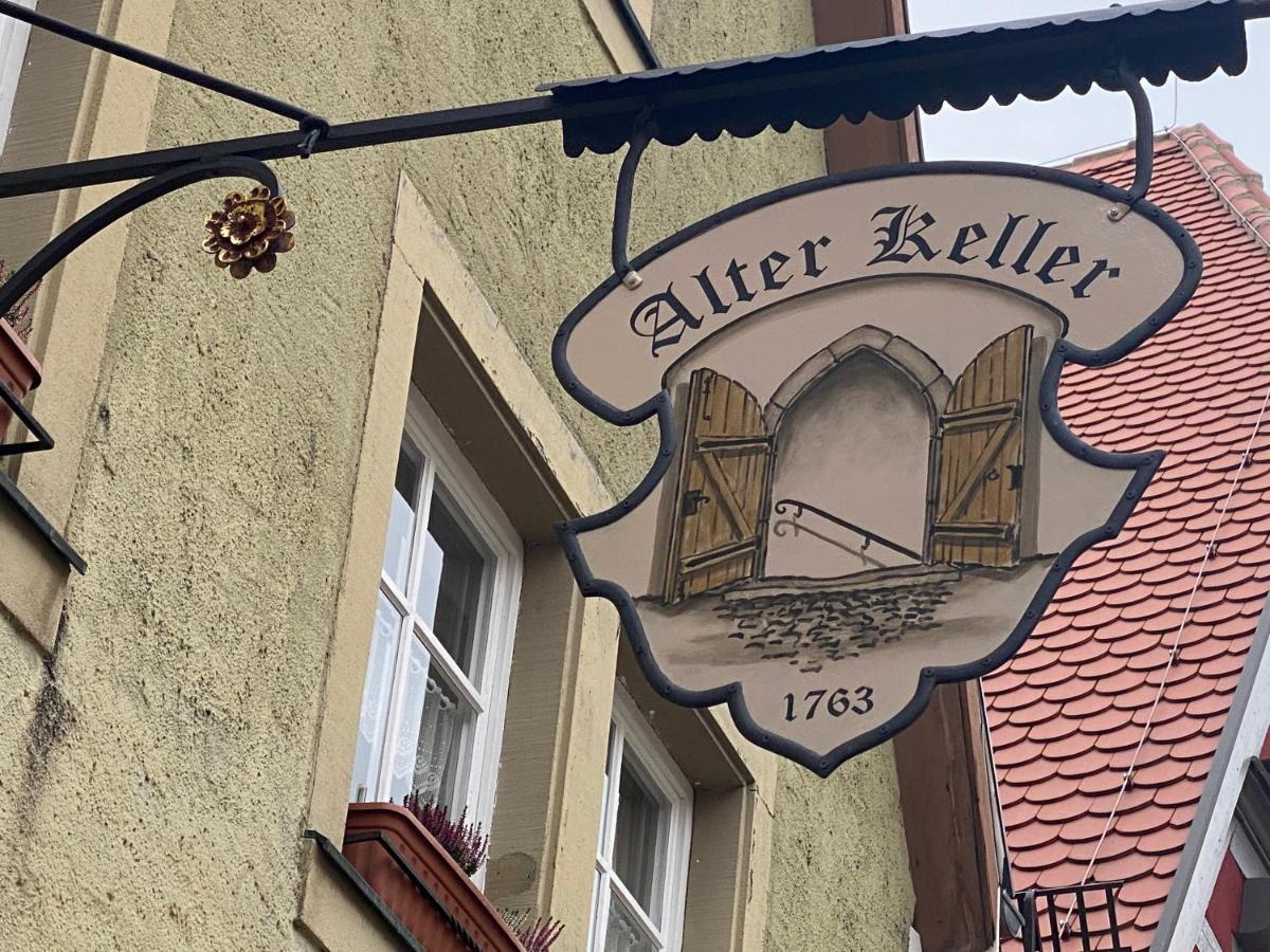 Gaestehaus Alter Keller Rothenburg ob der Tauber Bagian luar foto