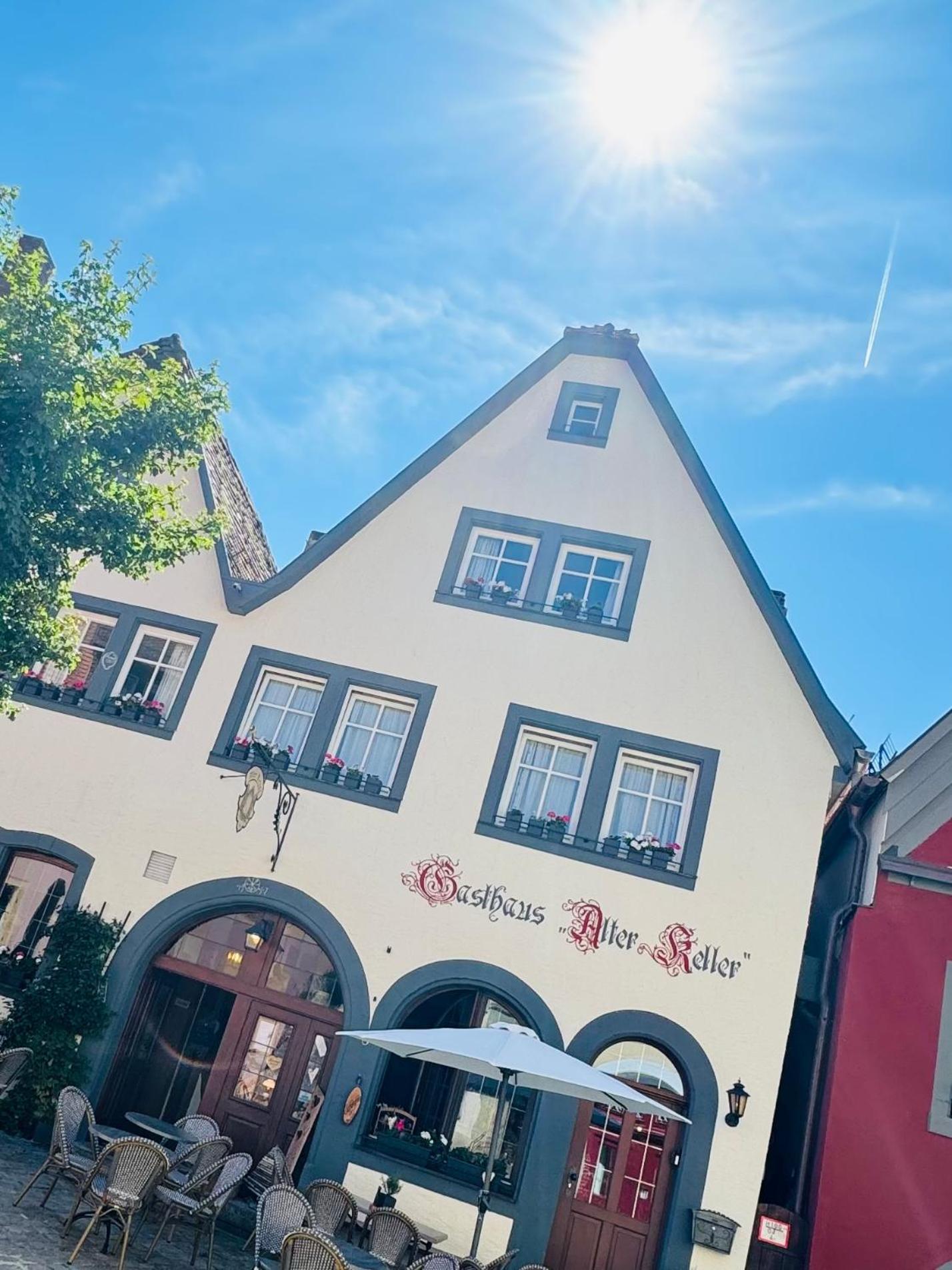 Gaestehaus Alter Keller Rothenburg ob der Tauber Bagian luar foto