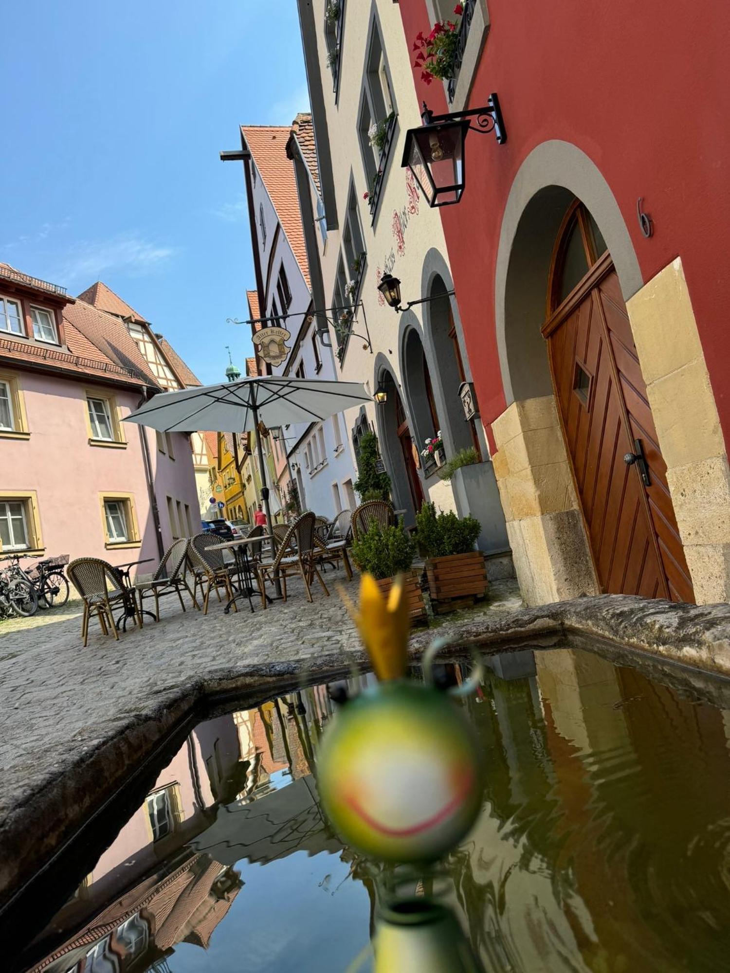 Gaestehaus Alter Keller Rothenburg ob der Tauber Bagian luar foto