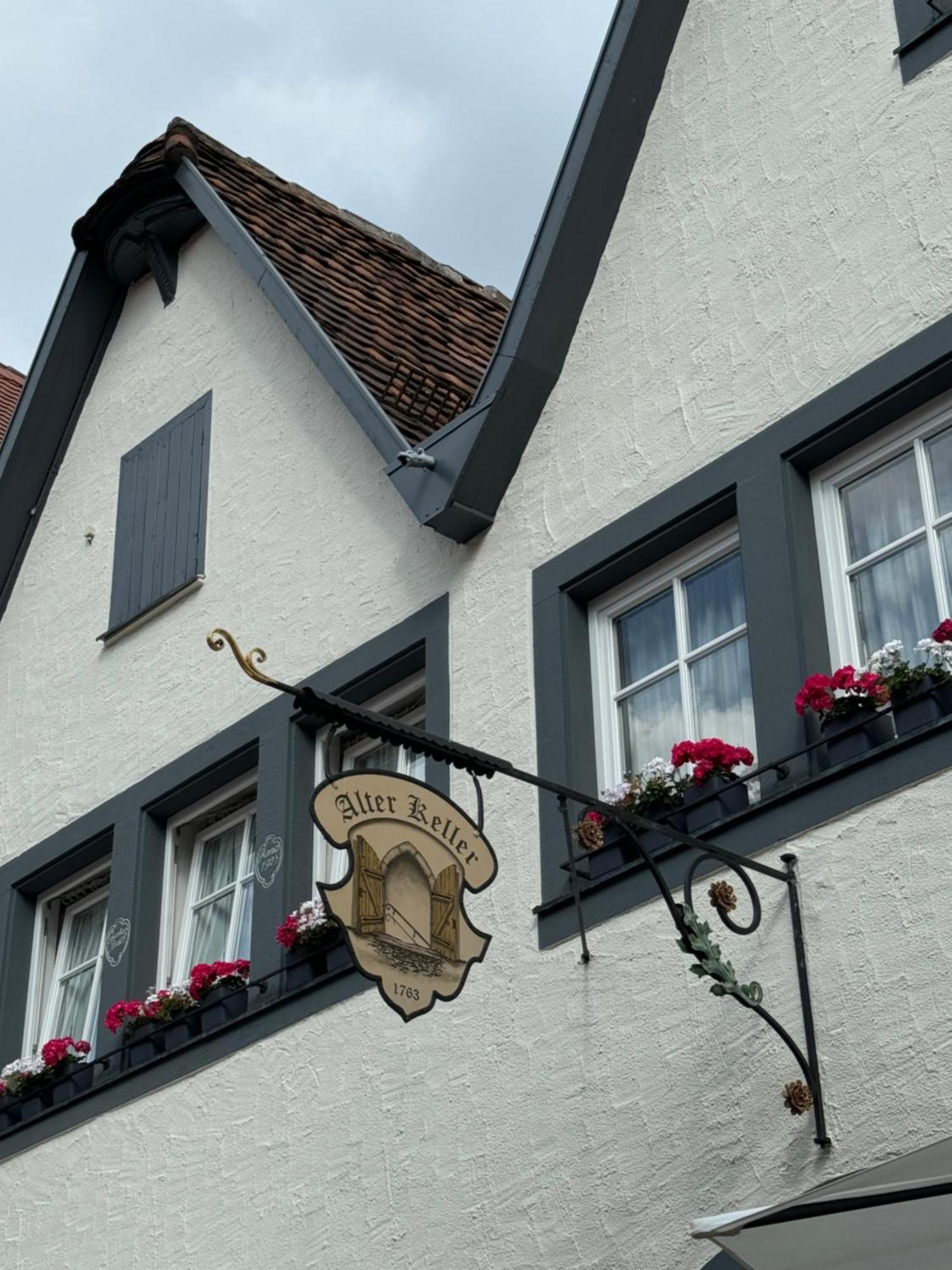 Gaestehaus Alter Keller Rothenburg ob der Tauber Bagian luar foto
