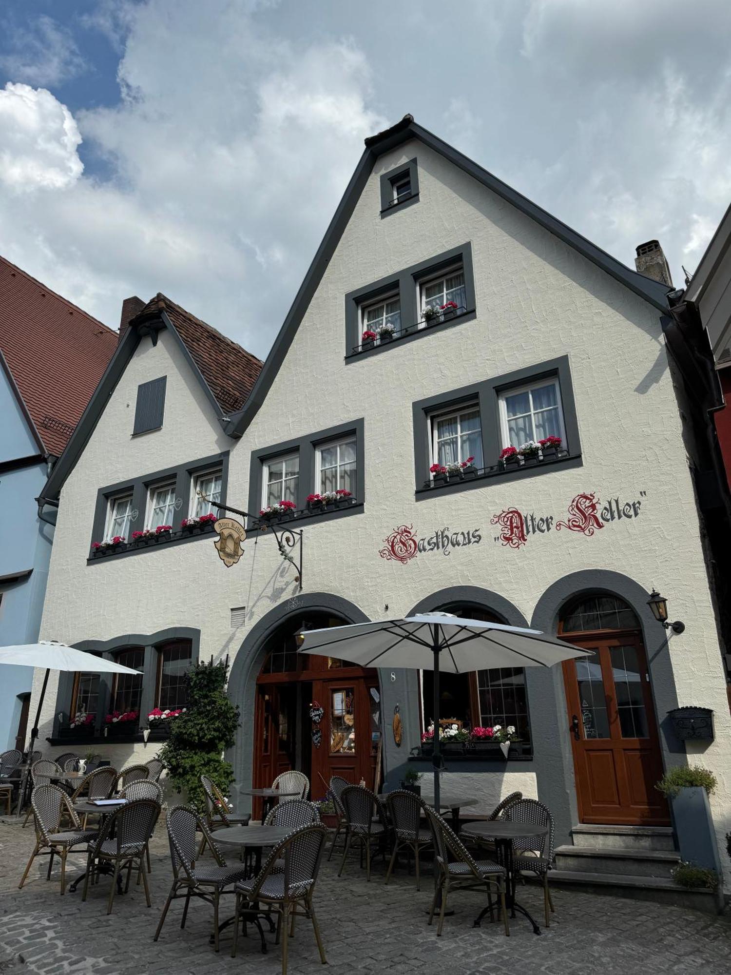 Gaestehaus Alter Keller Rothenburg ob der Tauber Bagian luar foto