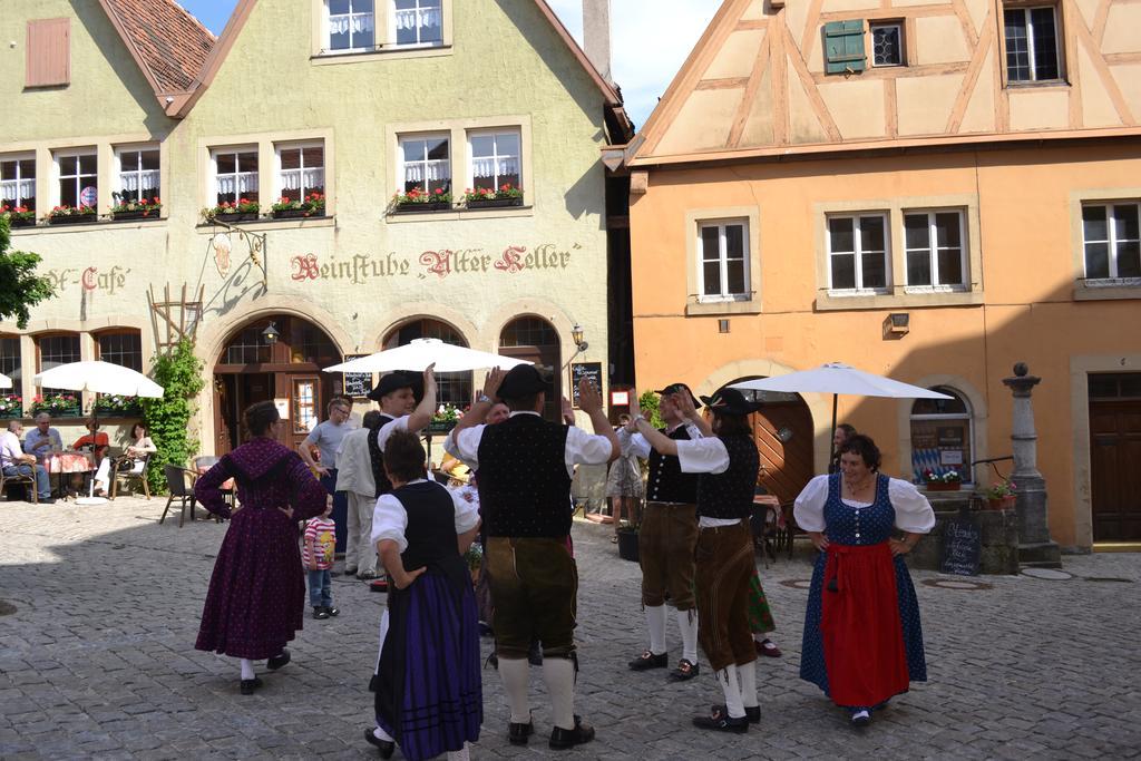 Gaestehaus Alter Keller Rothenburg ob der Tauber Bagian luar foto